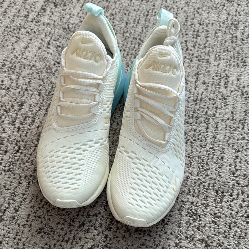 Nike Air Max 270 Cream Sneakers